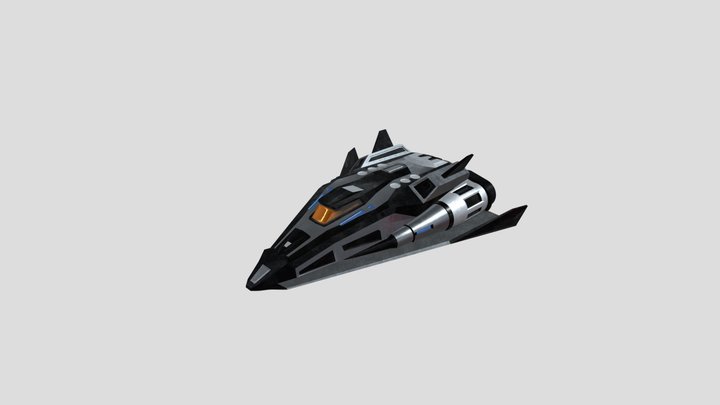Spaceship 3D Model