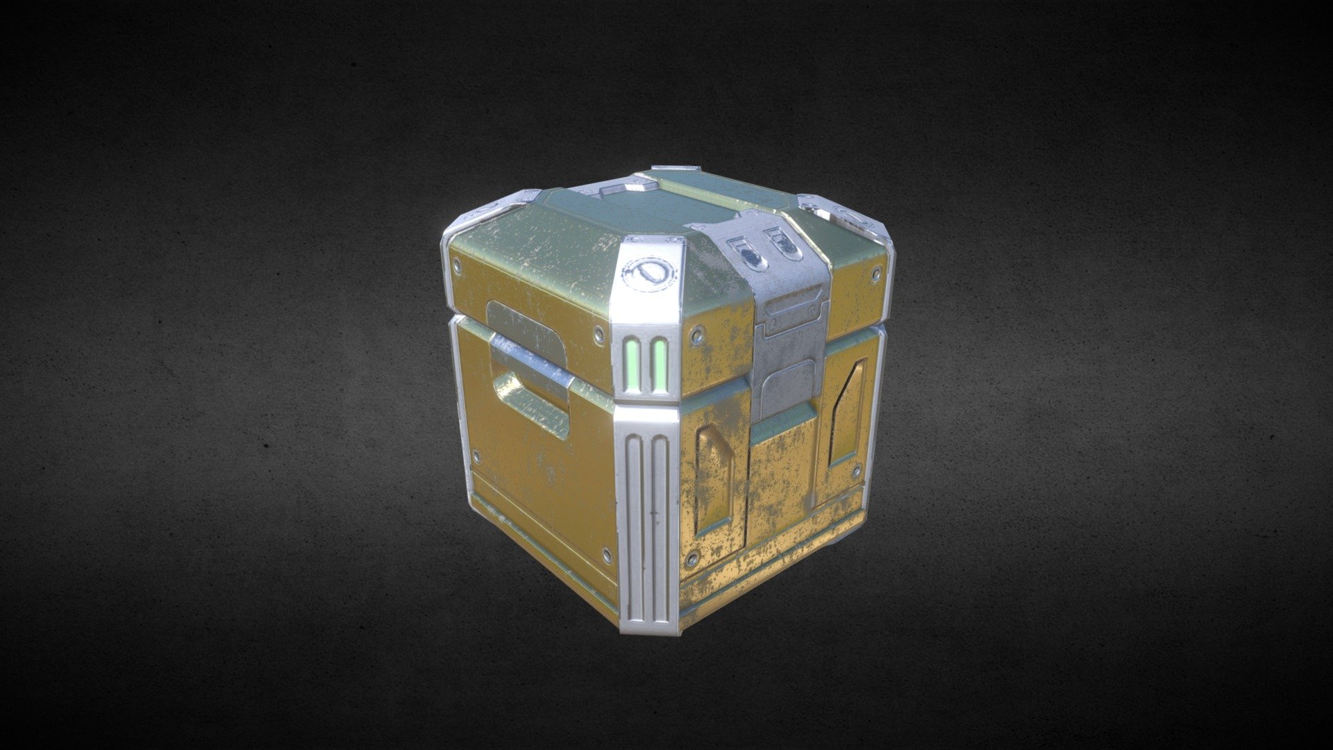 Sci-Fi Crate - 3D model by JayDesigns3D (@JayDesigns) [ceb3a04] - Sketchfab