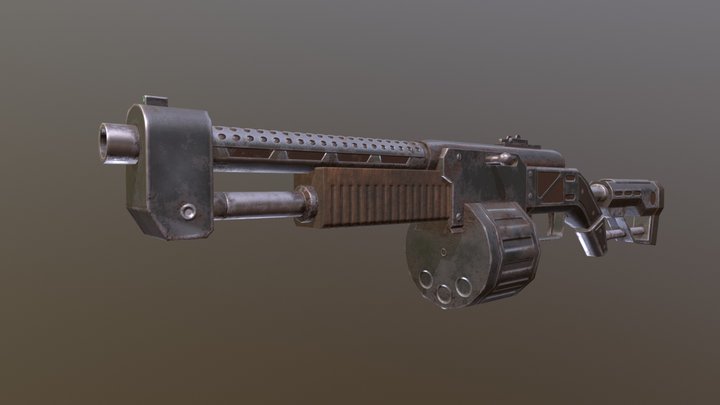 Shotgun (Fallout 4) 3D Model