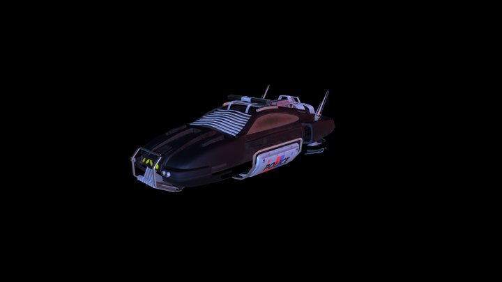 Police car 3D Model