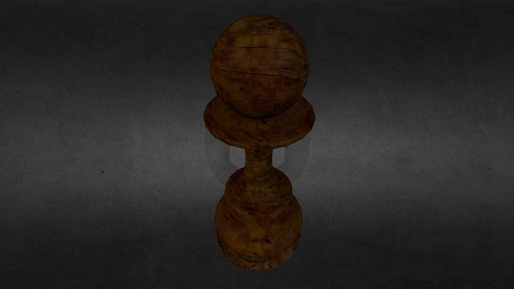 Chess Pawn 3D Model