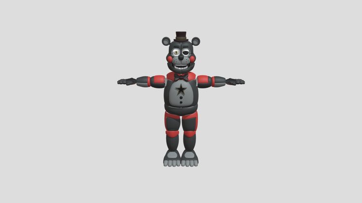 Games - FNaF 6 Pizzeria Simulator 4, GAMES_34624. 3D stl model for CNC