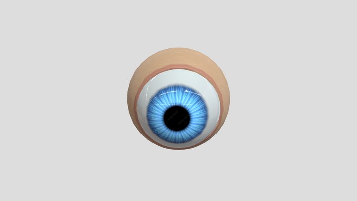 Eyeball_enemy 3D Model