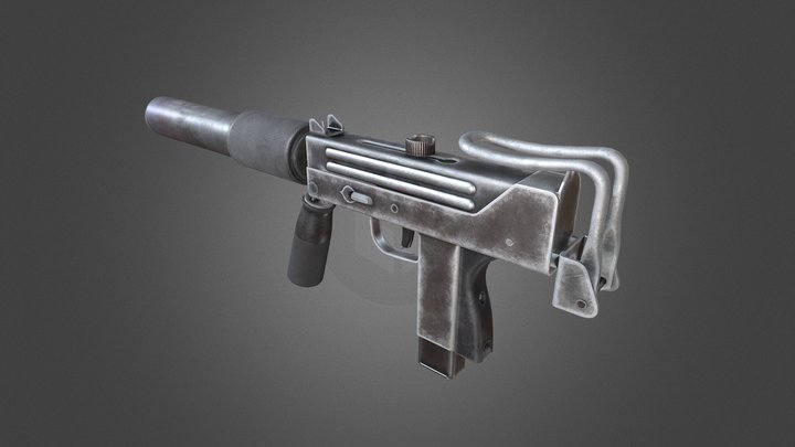 Ingram Mac-11 3D Model