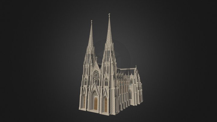 St Patricks Cathedral 3D Model