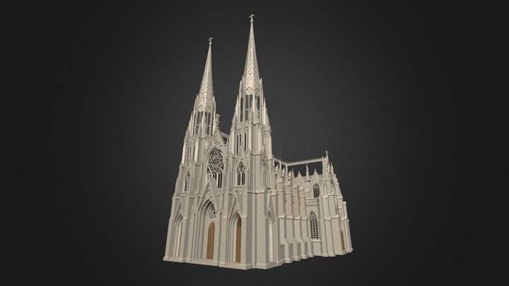 St Patricks Cathedral 3D Model