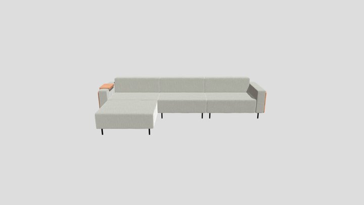 Vespera design: Dessert Sofa 3D Model