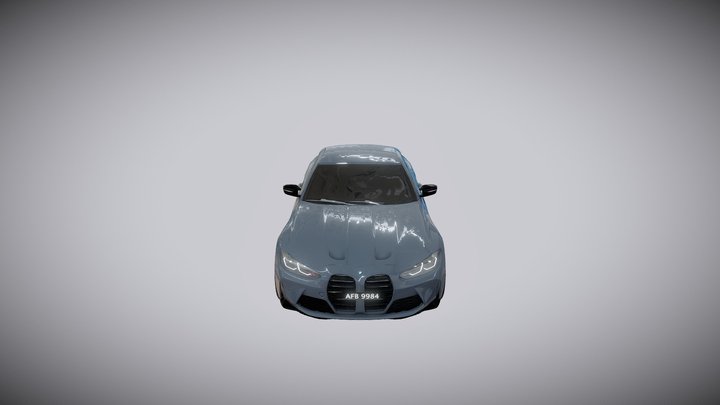 BMW M4 3D Model