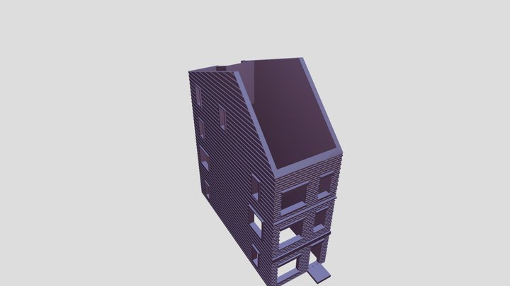 SLA building test 3D Model