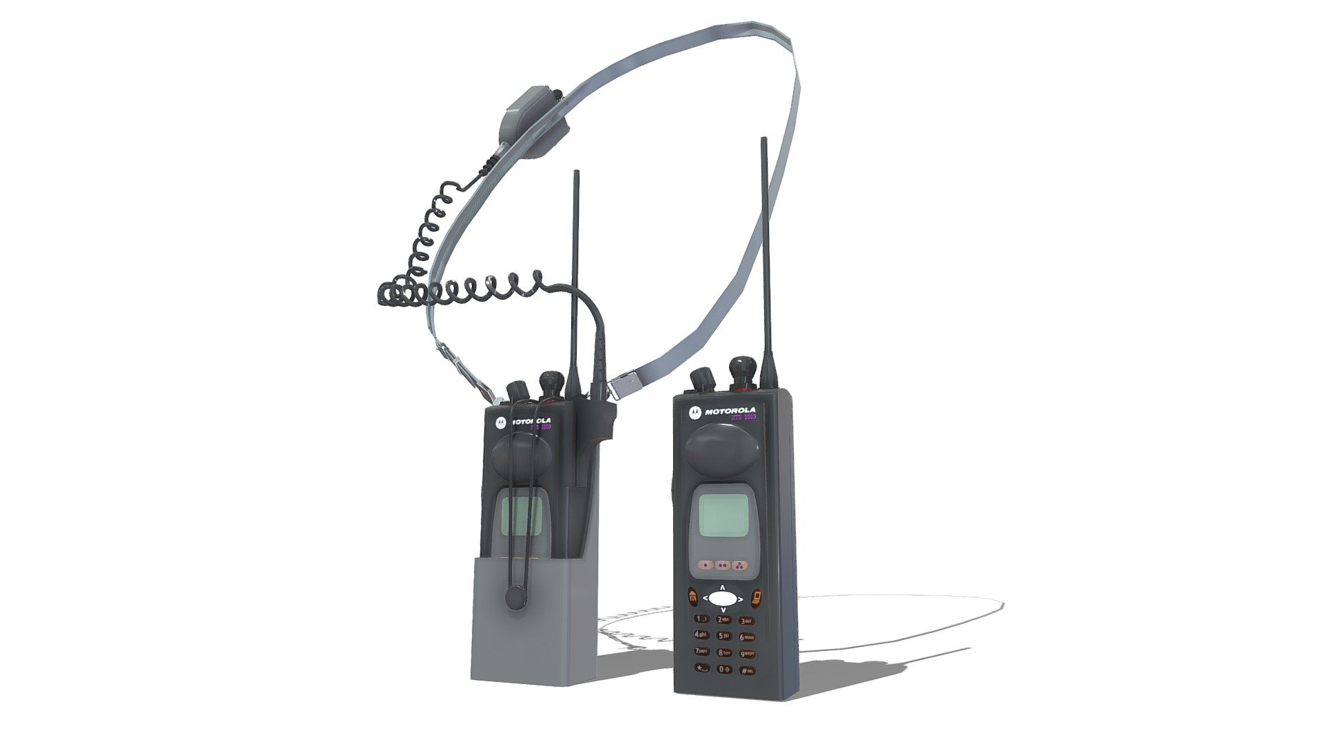Police / Cop Walkie Talkie / Radio Buy Royalty Free 3D model by
