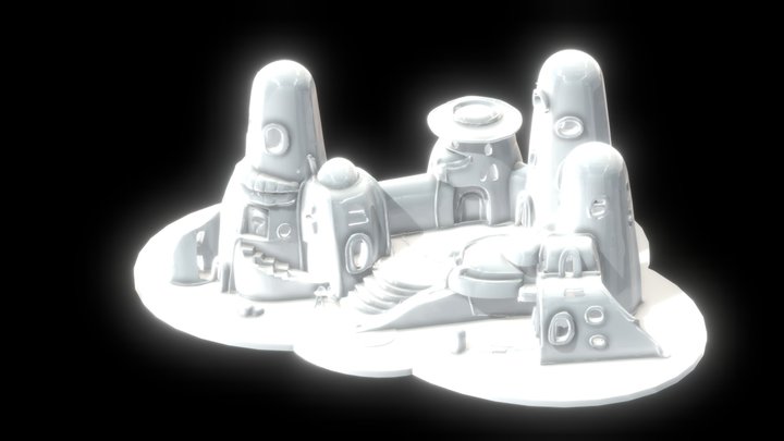 локация 2 3D Model