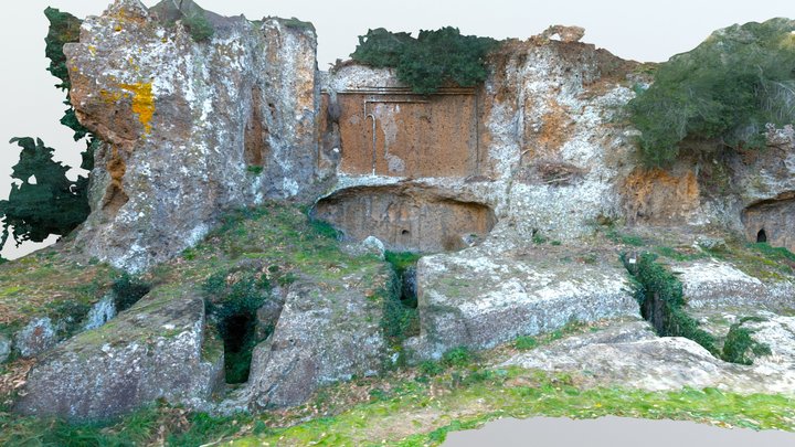 Necropoli Etrusca Castel d' Asso -RAWscan