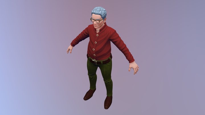 Fair Play: Nicholas 3D Model