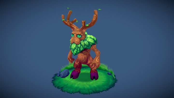 Ent Stylised 3D Model