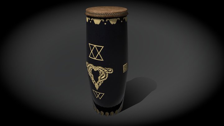 Medieval Drum (Free) – Modelo 3D gratuito STL