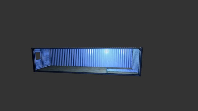 shipping container 3D Model