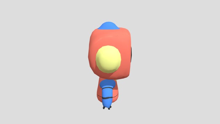 Clyde Bot (Discord Sticker) 3D Model