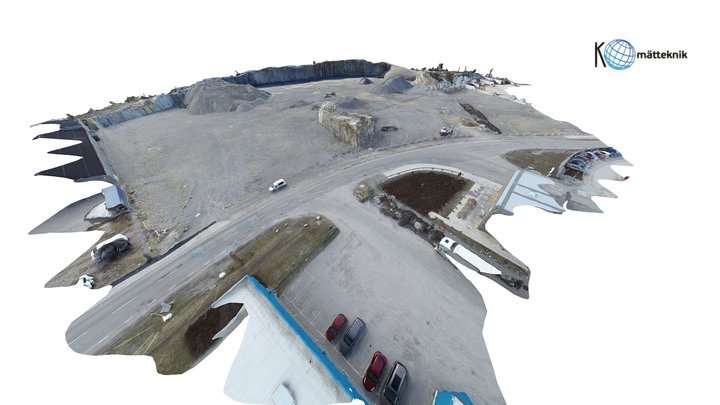 Stone quarry 3D Model