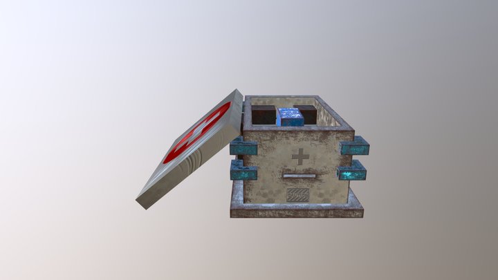 Med Crate V1 3D Model