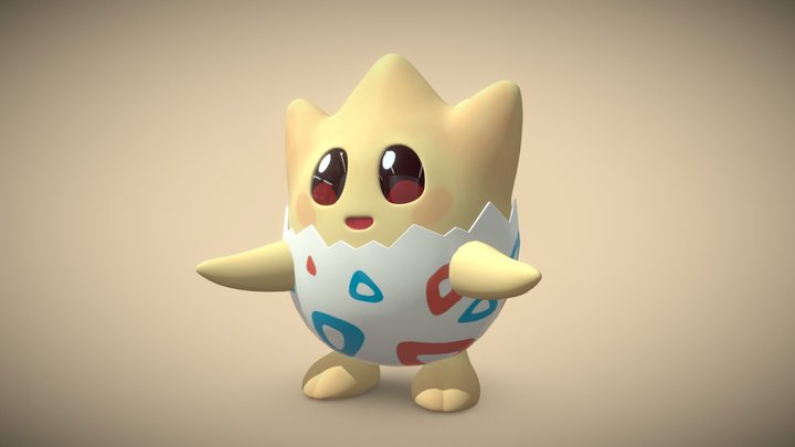 Togepi 3D Model
