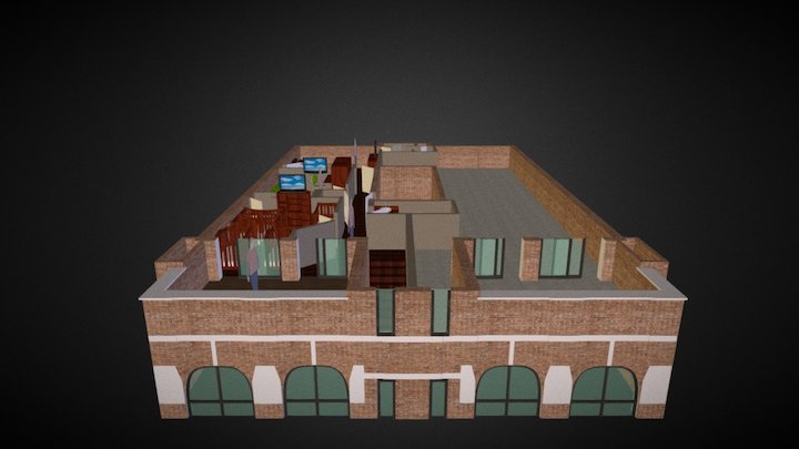 3rd Floor 1714 West Superior Street 3D Model