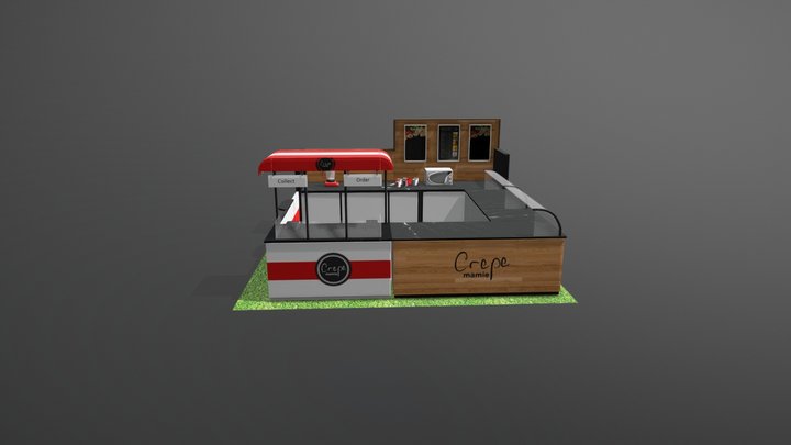 Counter_8 3D Model