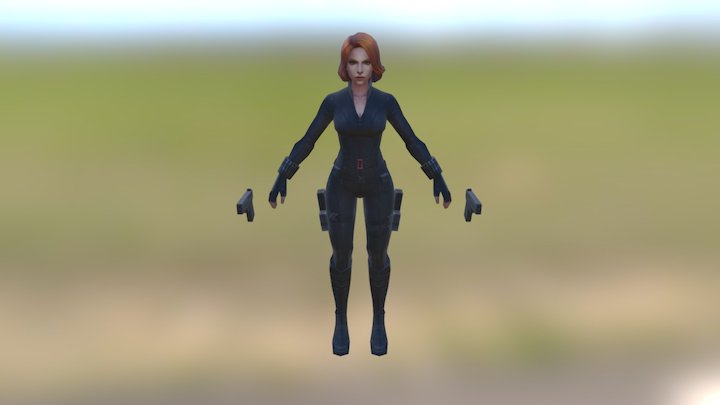 Black-widow 3D Model
