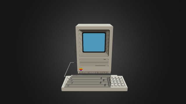 macintosh se 3D Model