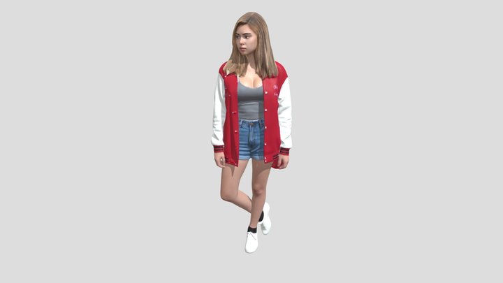 Casual Varsity Look – Free 3D Model STL