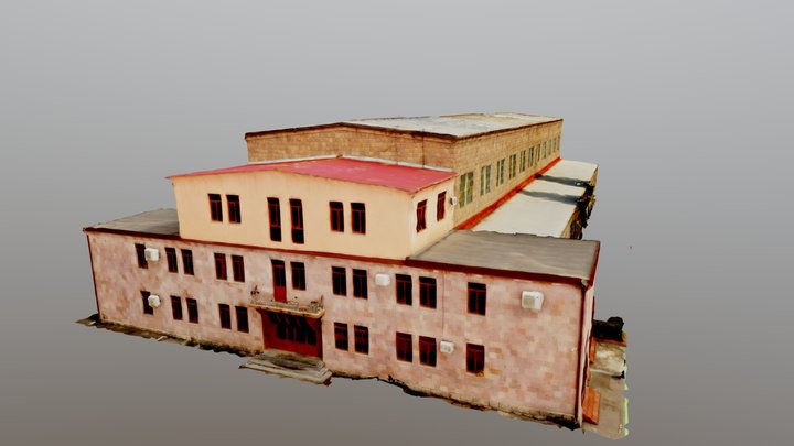 Factory Bld_3 3D Model