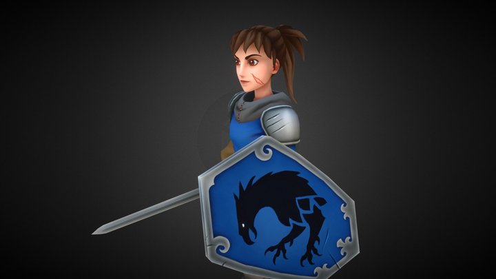 Footman 3D Model