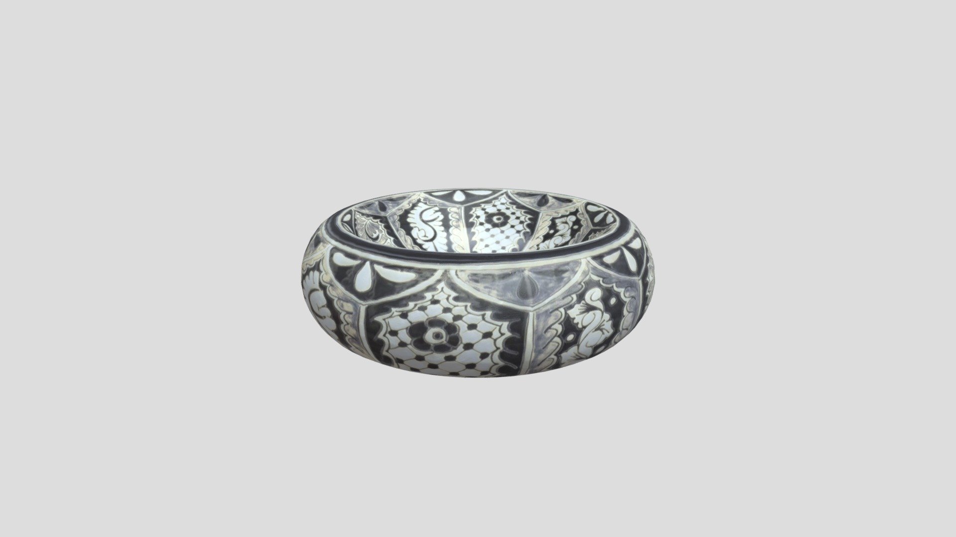 ATALAYA - BLACK AND WHITE MEXICAN SINK
