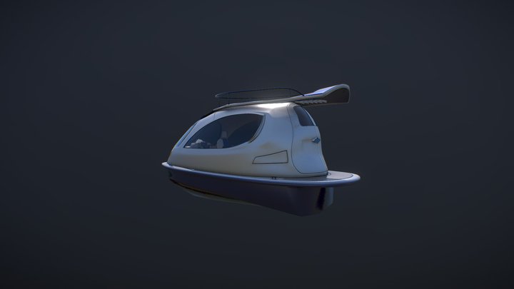 Jet Capsul 3D Model