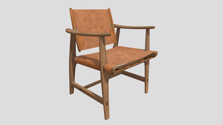 CARL HANSEN Huntsman Chair 3D Model