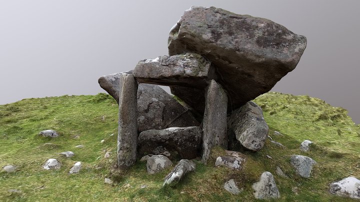 Kilclooney Dolmen 2 3D Model