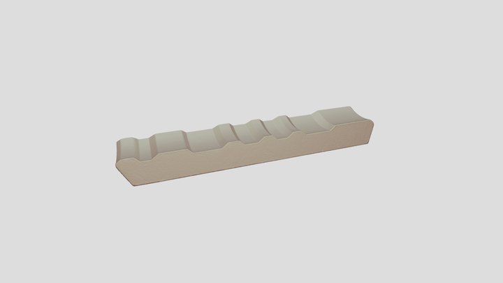 Пример сканирования узла буровой установки ЦВК 3D Model