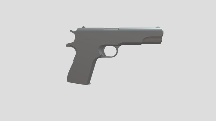 Colt M1911 3D Model