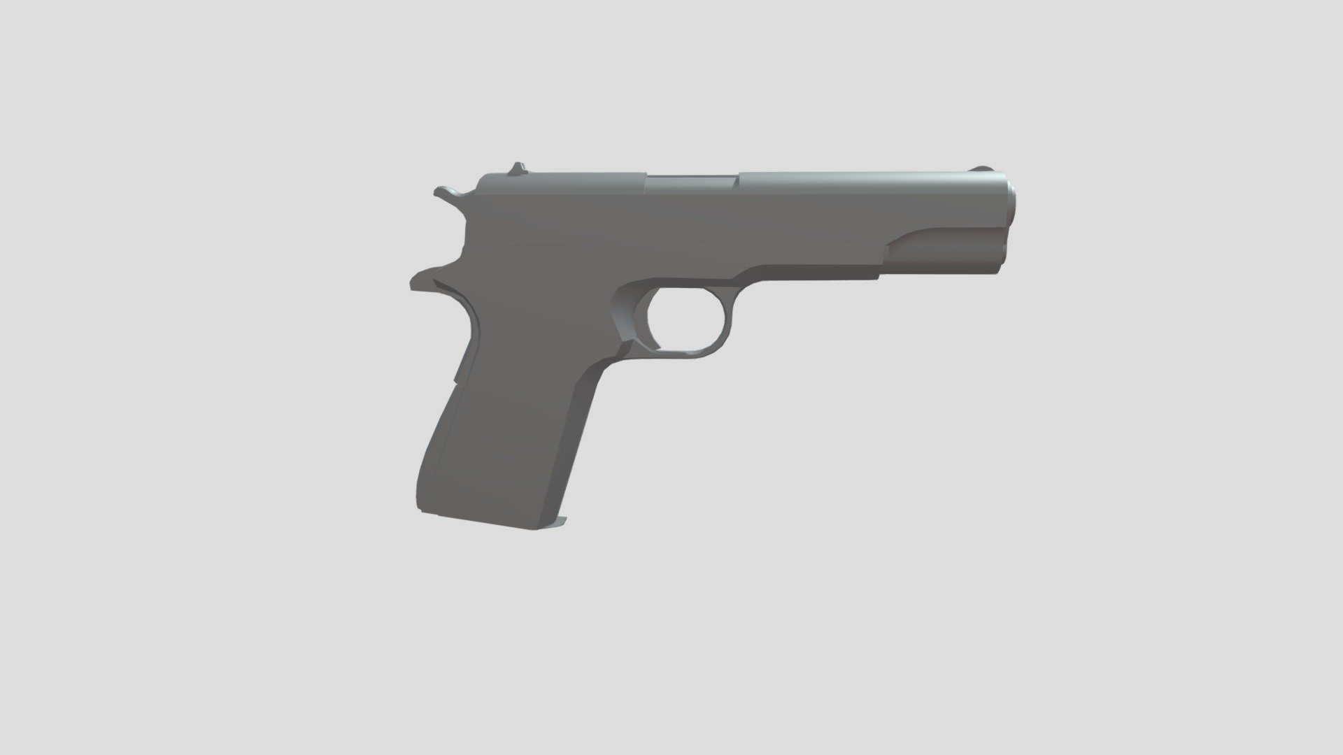 Colt M1911 3d Model By Chezzy Cec9002 Sketchfab 7775