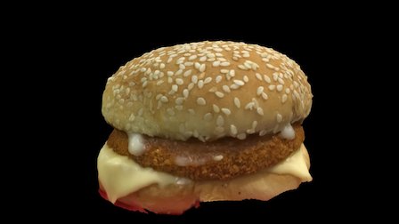 Fish Burger (FINAL REDUCED) 3D Model