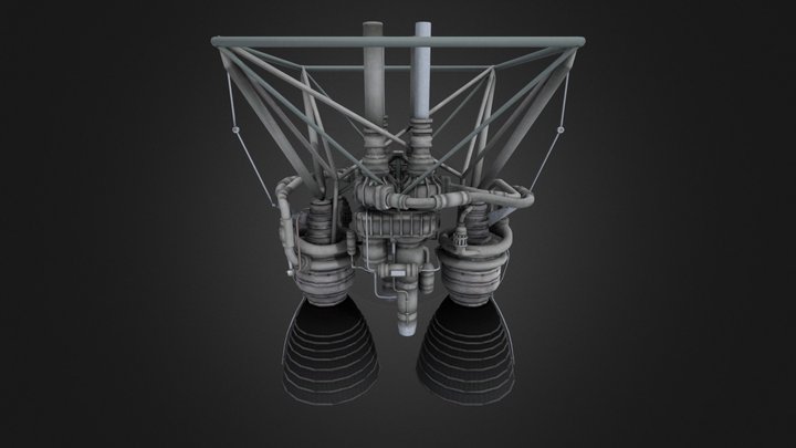 LR-87 3D Model