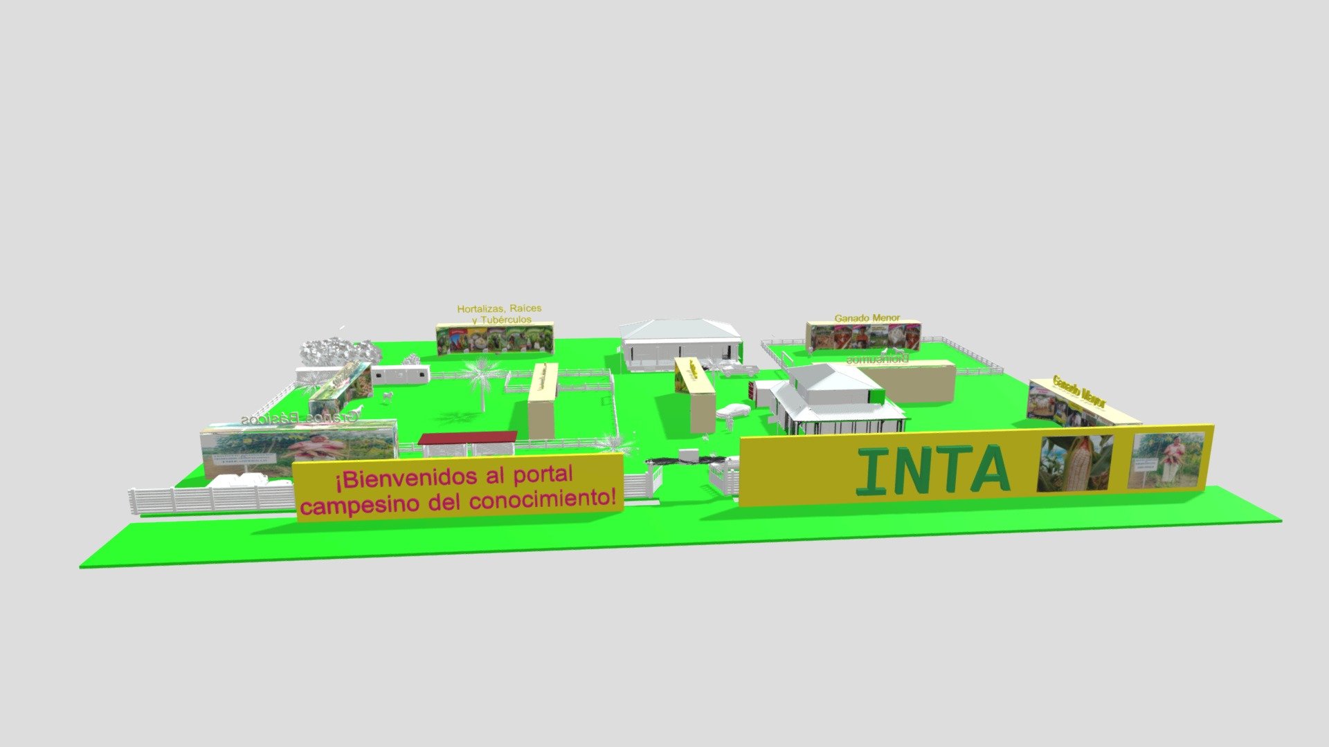 Biblioteca INTA - 3D model by tinodos [cecbdac] - Sketchfab