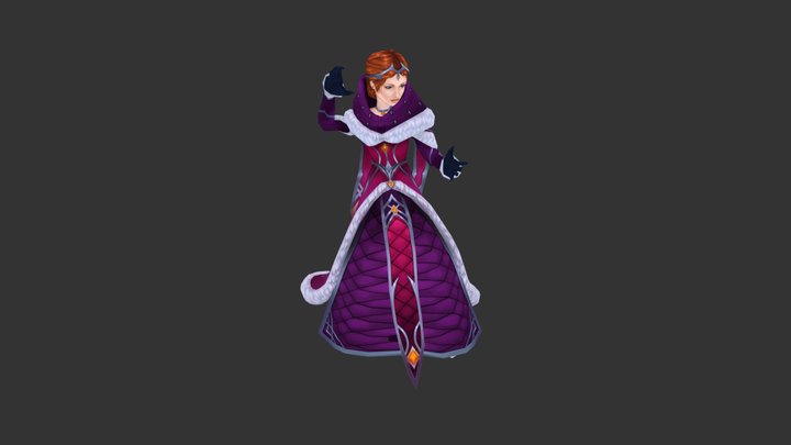 Violetta 3D Model