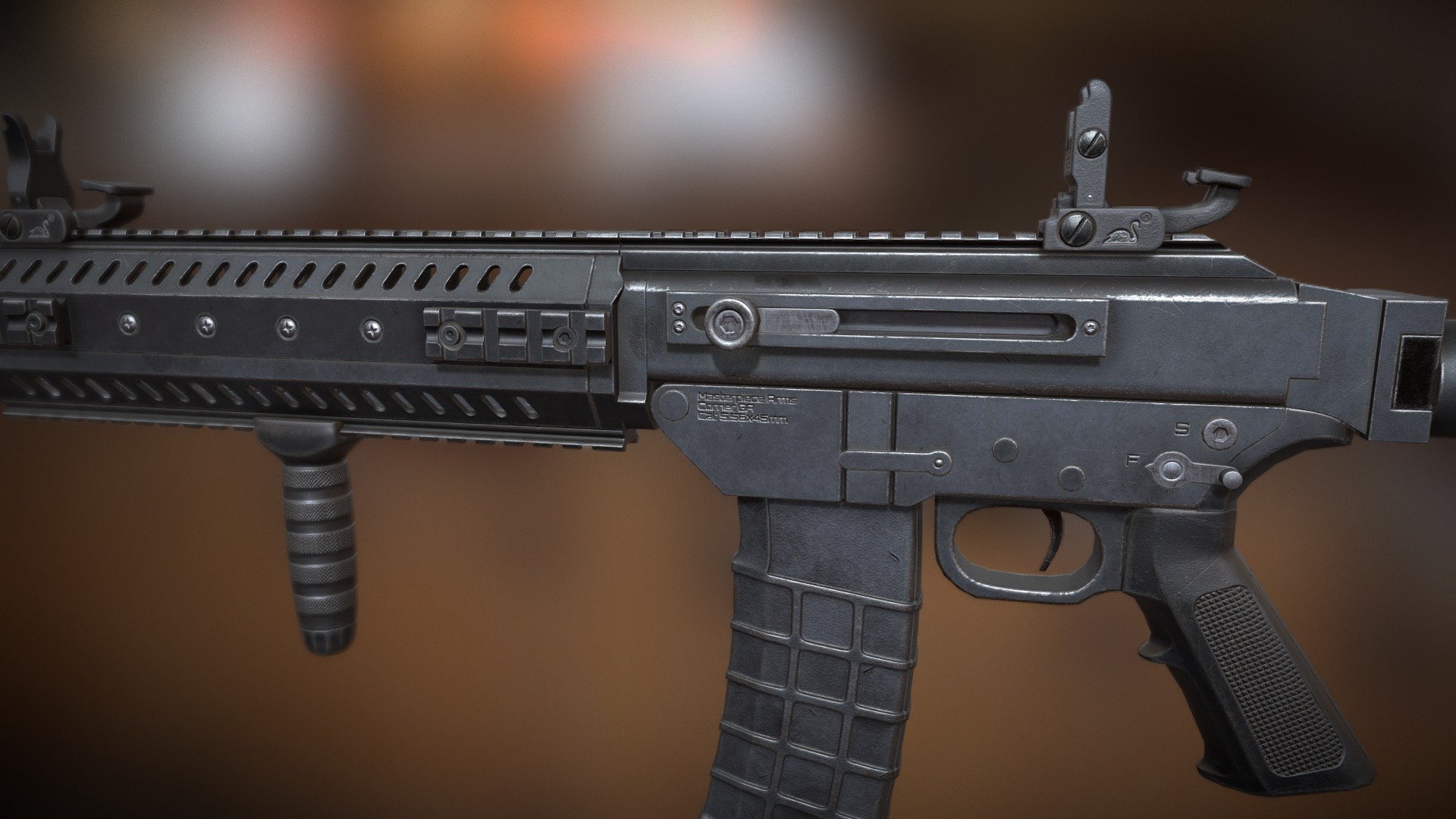 MPAR 556 - 3D model by bagyeta [cecc2af] - Sketchfab