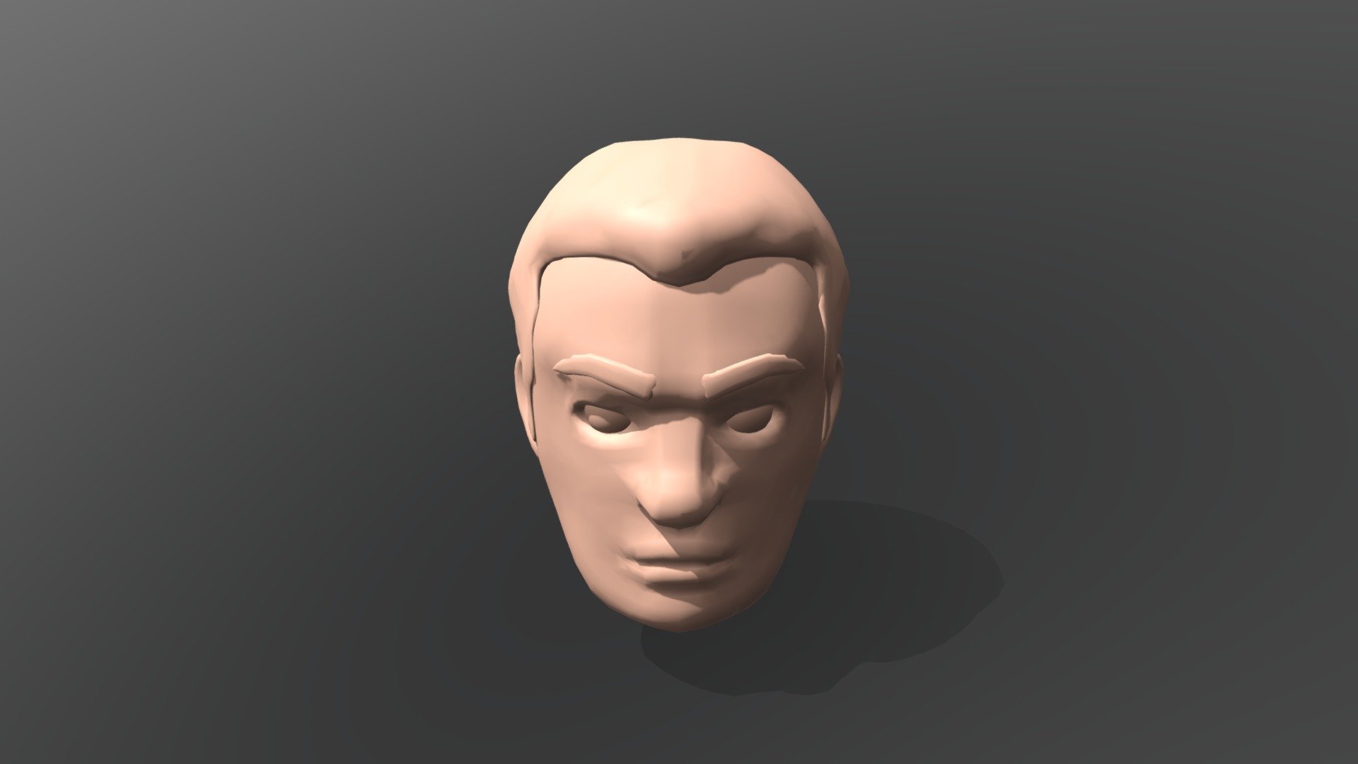 Male Head - Download Free 3D model by LiamS-J [cecc97c] - Sketchfab