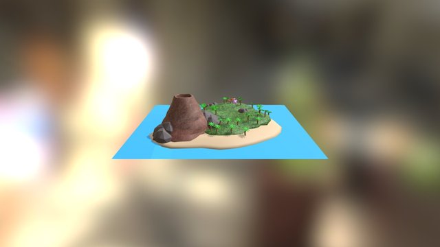 New Pig Island 3D Model
