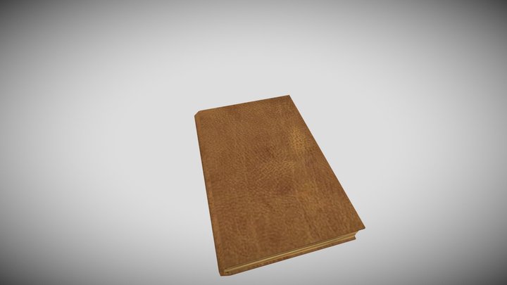 Fantasy Book 3D Model