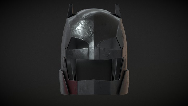 Superman vs Batman Helmet Printable STL