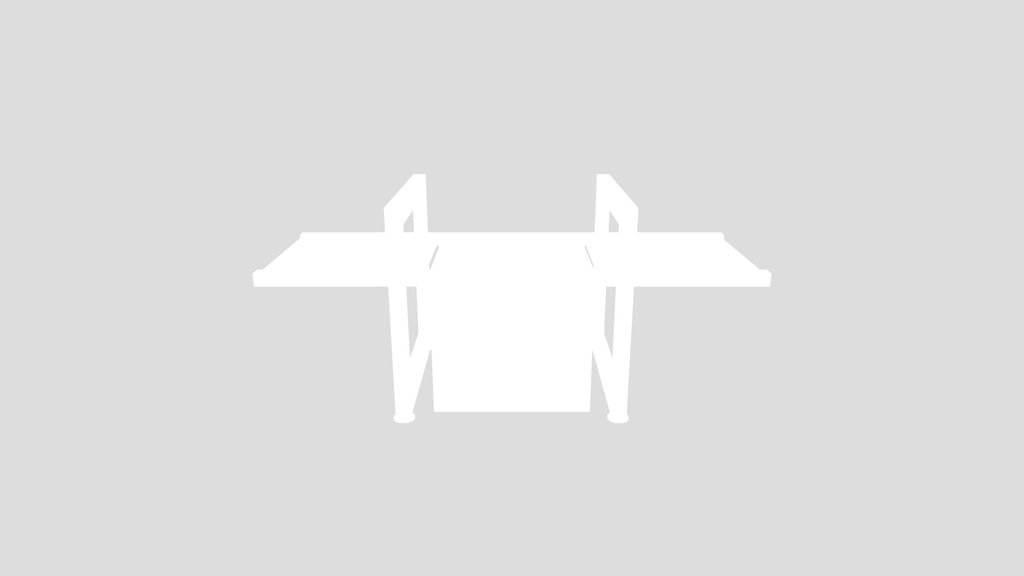 Twin Bench With Middle Opening