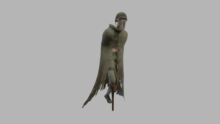 The soldier 3D Model