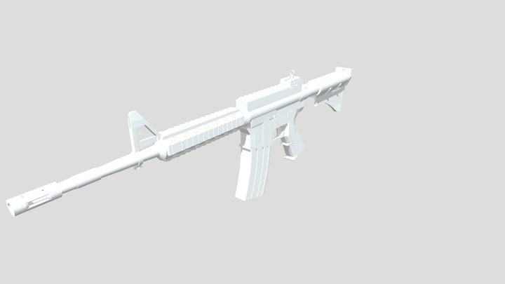 M4A1 3D model 3D Model